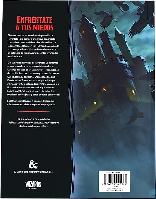 D&d 5ta Edicion 2024 - Guia De Van Richten Para Ravenloft