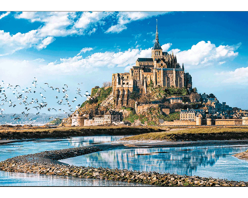 Monte San Michel, Francia: 1000 Piezas Trefl