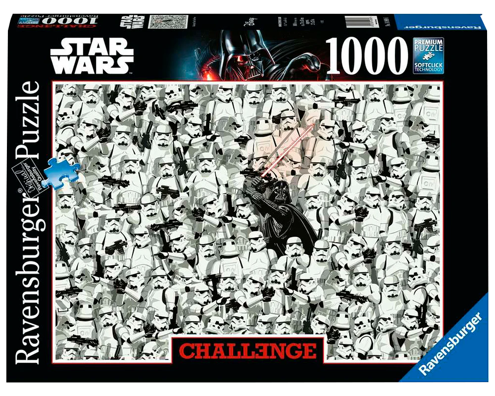 Challenge Star Wars 1000 Piezas Ravensburger