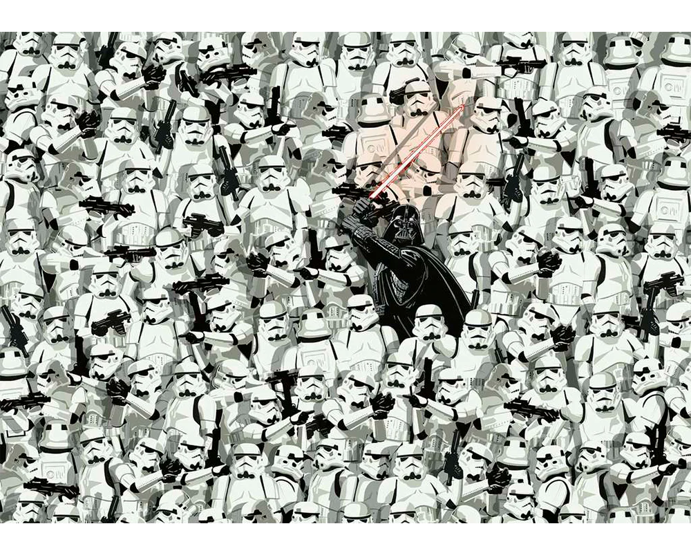 Challenge Star Wars 1000 Piezas Ravensburger