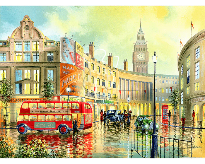 Ken Shotwell - Mañana Londinense: 1200 Piezas PieceRelax