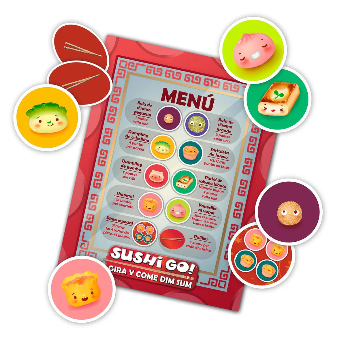 Sushi Go: Gira y Come Dim Sum