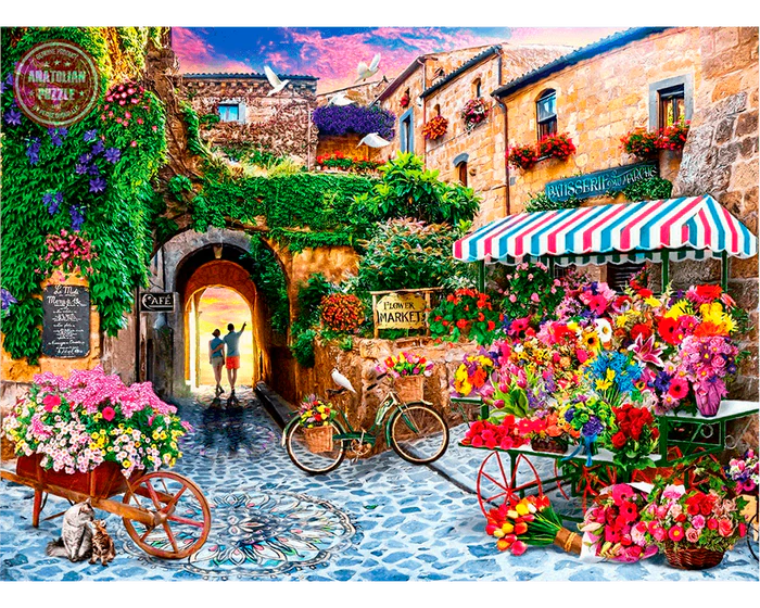 Cicek Pazari - Mercado de Flores: 1000 Piezas Anatolian