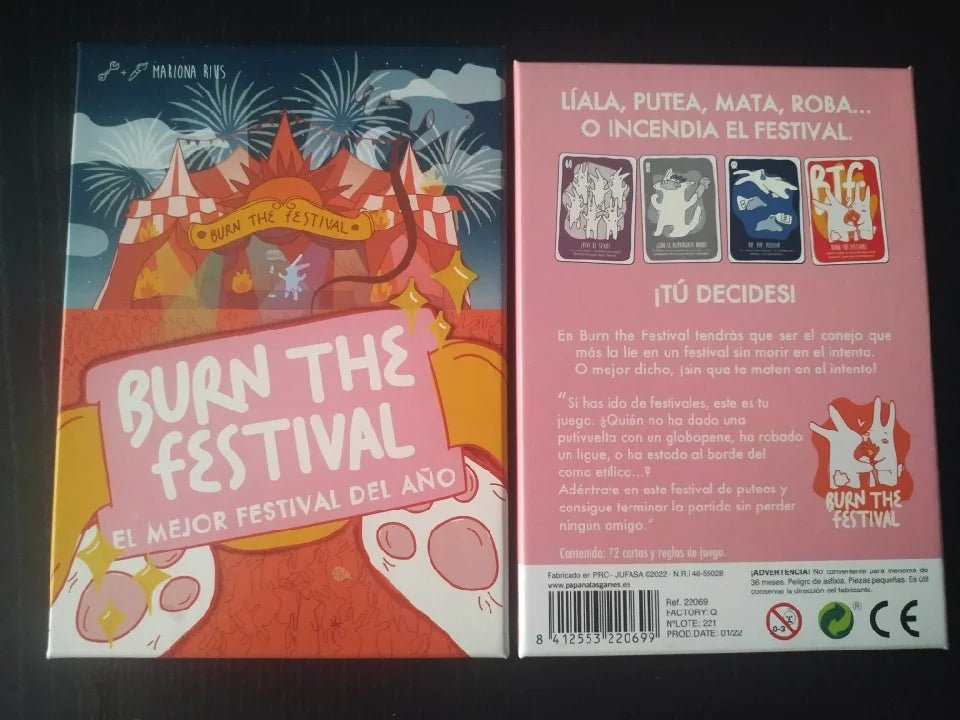 Burn The Festival (Español)