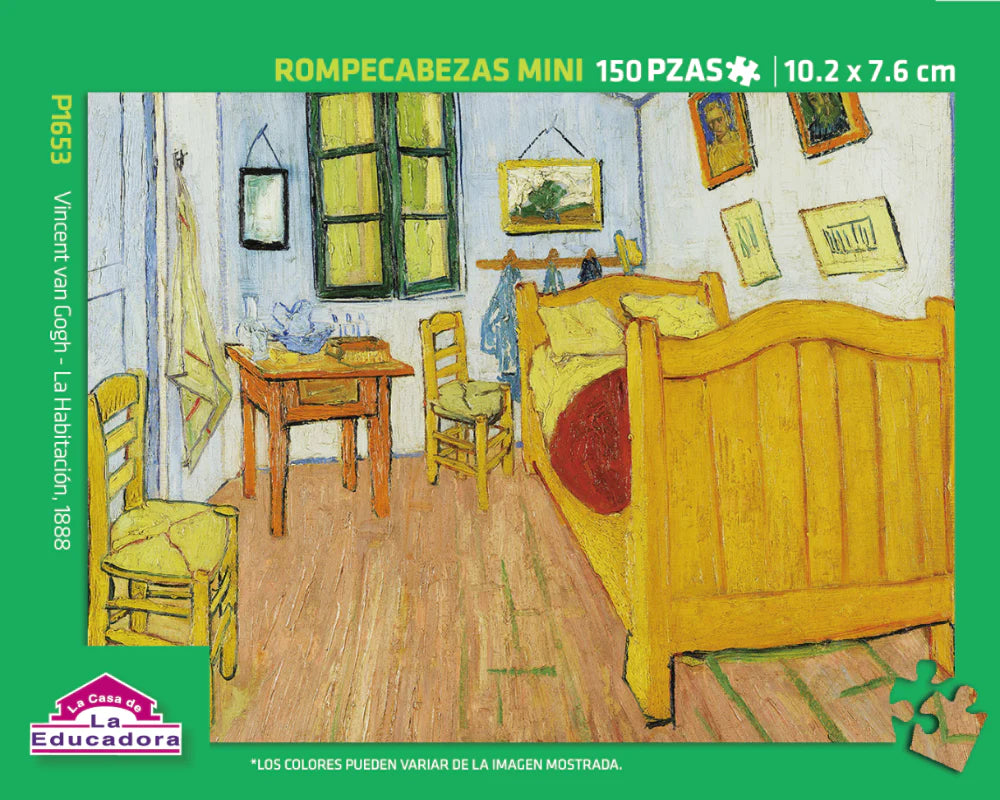 Vincent Van Gogh, La Habitación: Rompecabezas Mini 150 Piezas PieceRelax