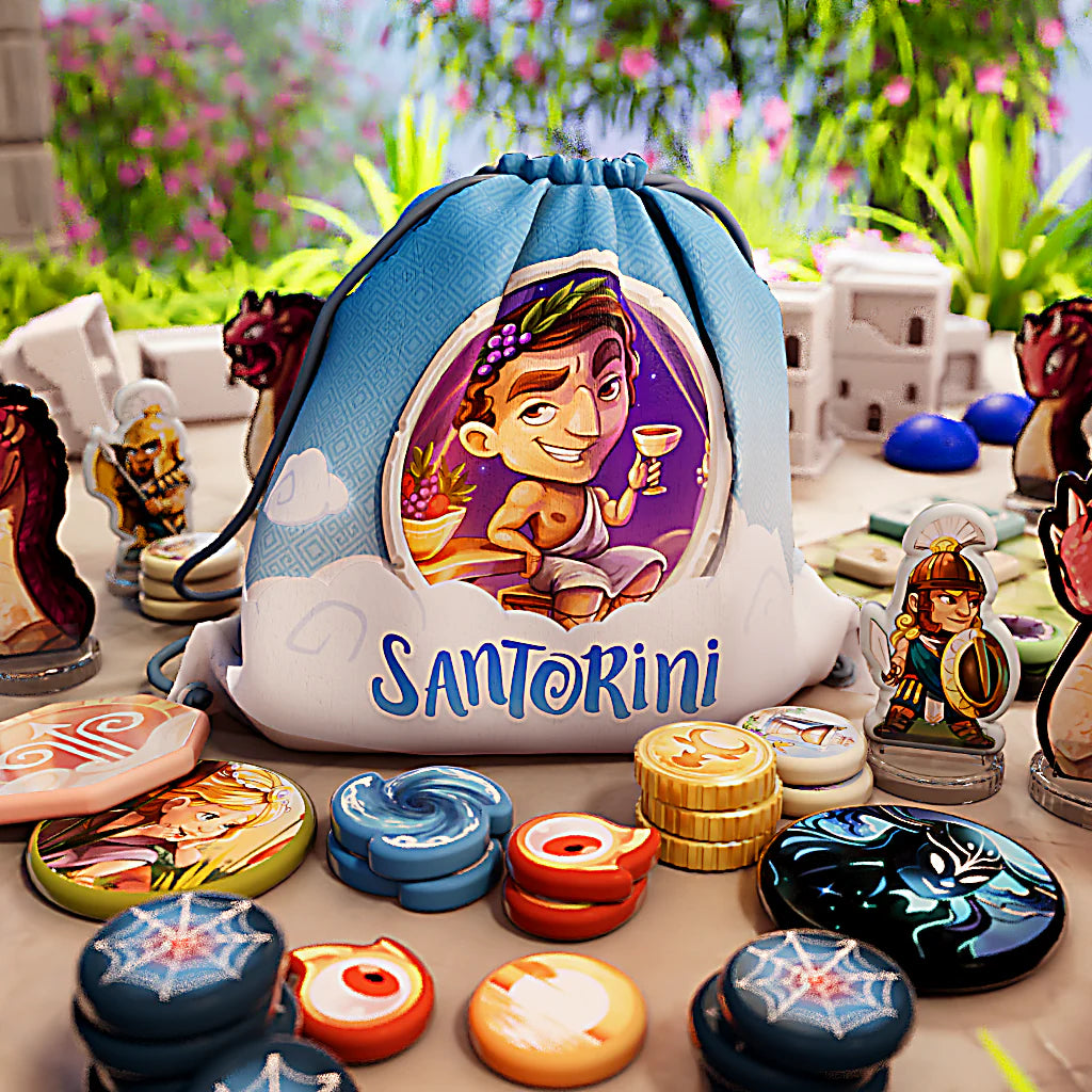 Santorini Pantheon Edition + Riddle of the Sphinx (Kickstarter Edition)