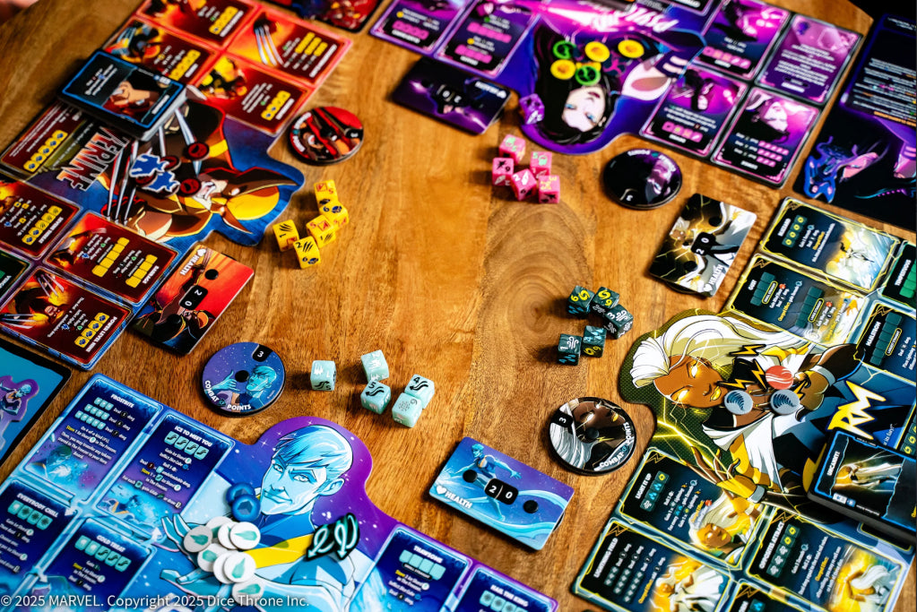 Marvel Dice Throne: X-Men + Marvel Missions + Deadpool (Kickstarter Edition: All Gameplay Bundle)