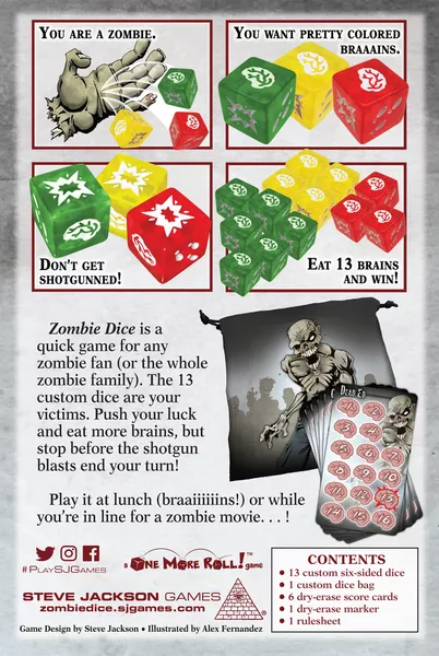 Zombie Dice Deluxe