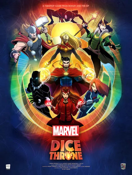 Marvel Dice Throne: X-Men + Marvel Missions + Deadpool (Kickstarter Edition: All Gameplay Bundle)