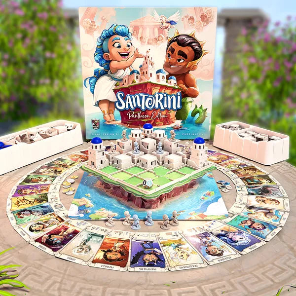 Santorini Pantheon Edition + Riddle of the Sphinx (Kickstarter Edition)