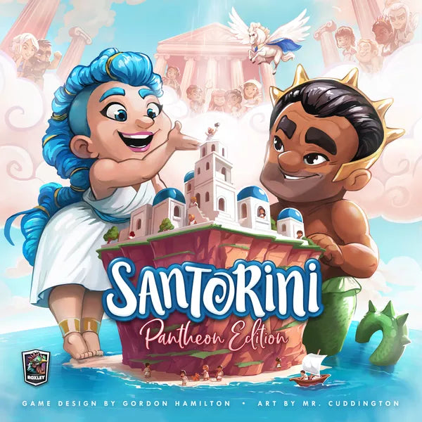 Santorini Pantheon Edition + Riddle of the Sphinx (Kickstarter Edition)