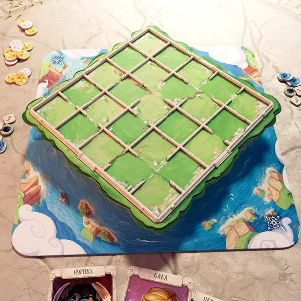 Santorini Pantheon Edition + Riddle of the Sphinx (Kickstarter Edition)