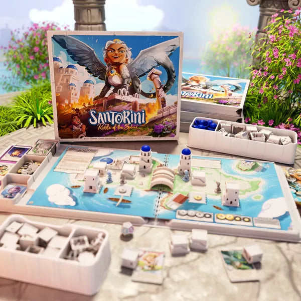 Santorini Pantheon Edition + Riddle of the Sphinx (Kickstarter Edition)