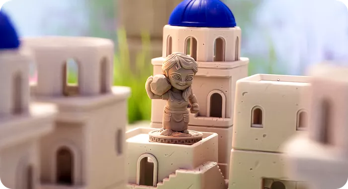 Santorini Pantheon Edition + Riddle of the Sphinx (Kickstarter Edition)