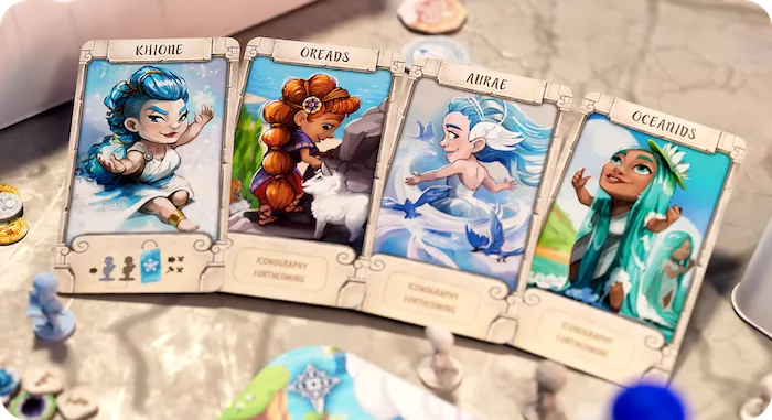 Santorini Pantheon Edition + Riddle of the Sphinx (Kickstarter Edition)
