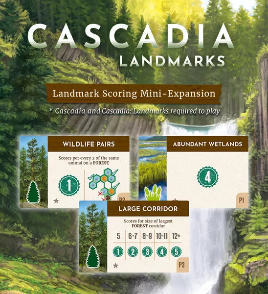 Cascadia - Landmarks: Scoring Mini Expansion