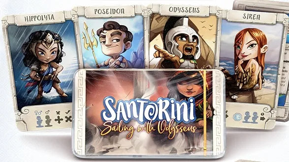 Santorini 2E: God Pack: Tides of Poseidon Expansion