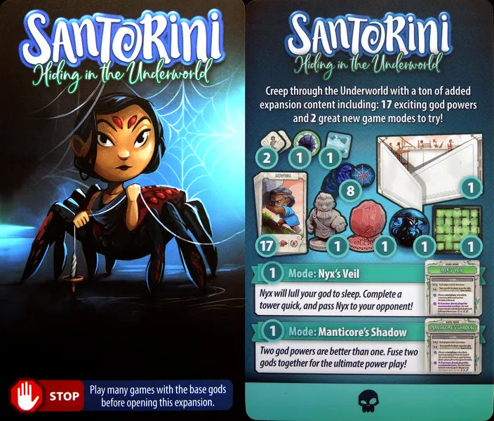 Santorini 2E: God Pack: Hiding in the Underworld Expansion