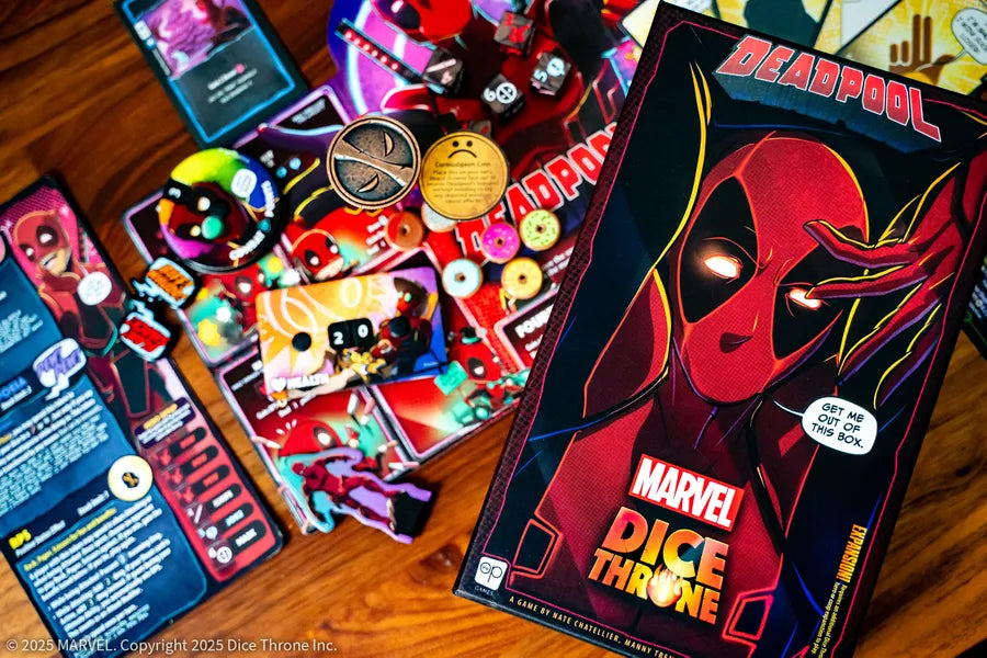 Marvel Dice Throne: X-Men + Marvel Missions + Deadpool (Kickstarter Edition: All Gameplay Bundle)
