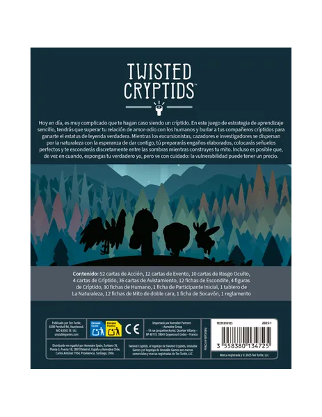 Twisted Cryptids (Español)