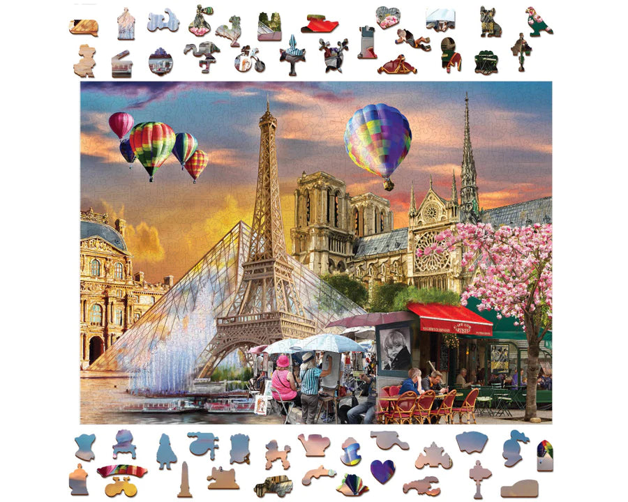 Wooden Puzzle Primavera Parisina