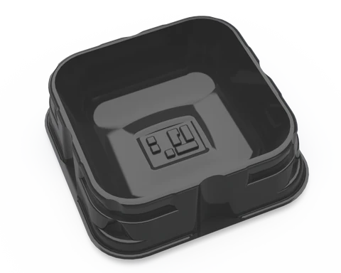 X-Trays Black / Bandejas Negras