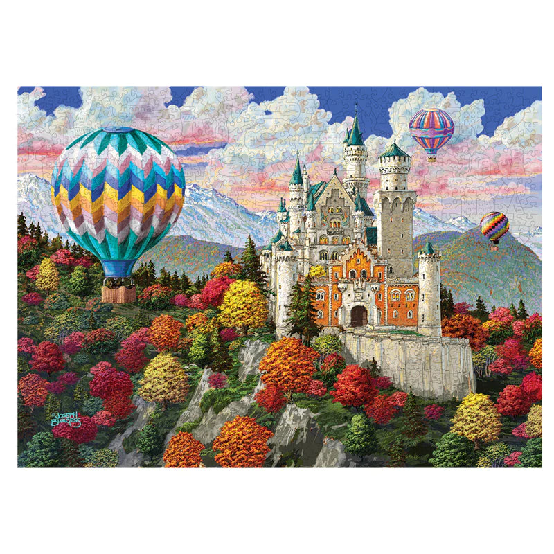 Wooden Puzzle Castillo Neuschwanstein