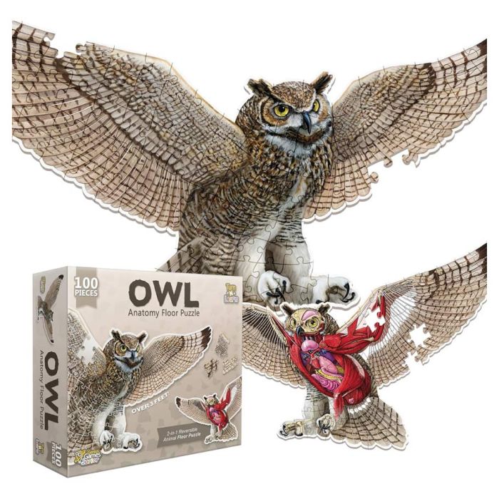 Puzzle: AA: Floor Puzzle: Owl 100pc