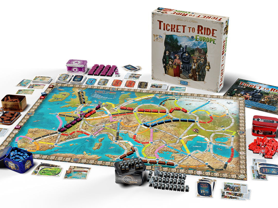 Ticket to Ride: Europe 15th Anniversary Special Edition