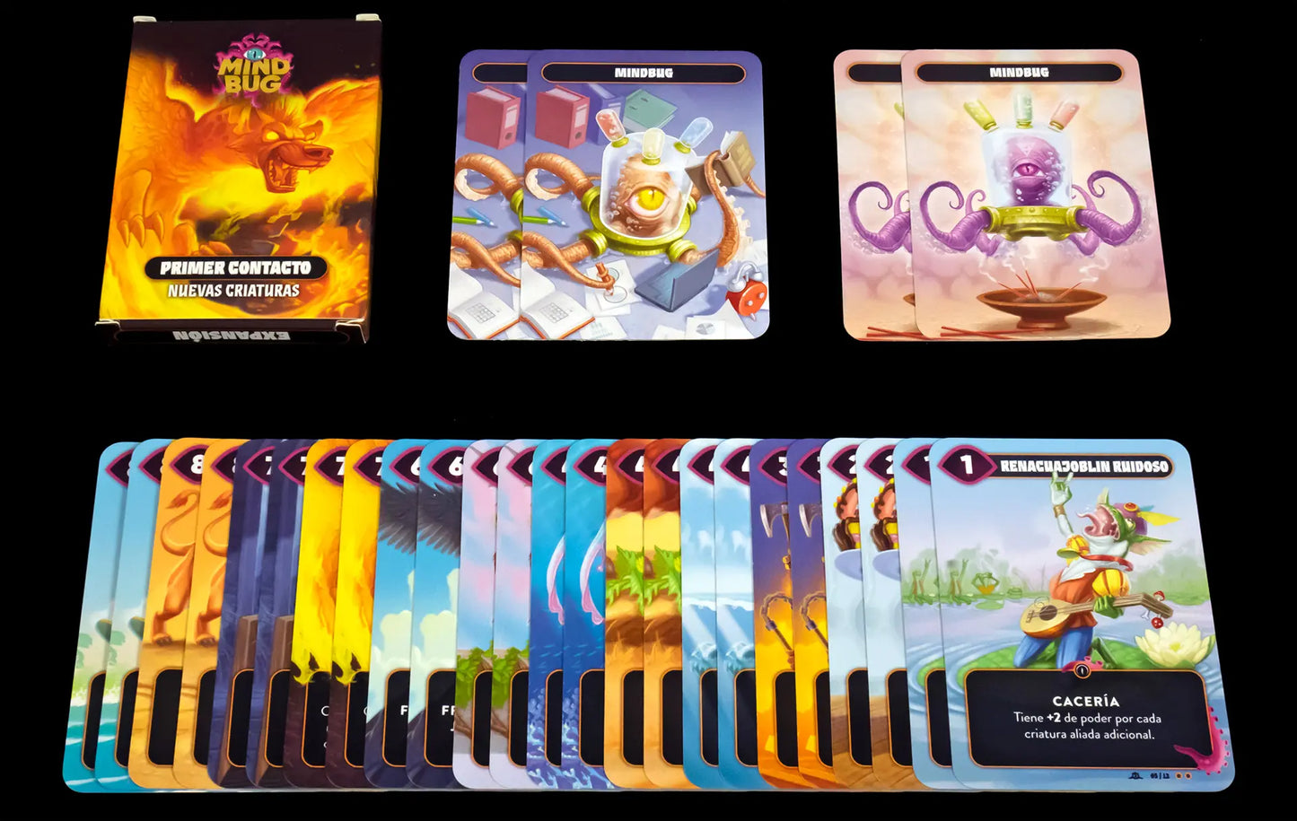 Mindbug Primer Contacto: Nuevas Criaturas
