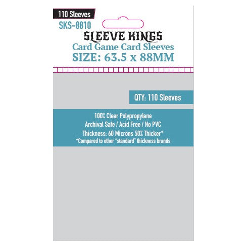 Fundas Sleeve Kings Card Game Card Sleeves (8810)