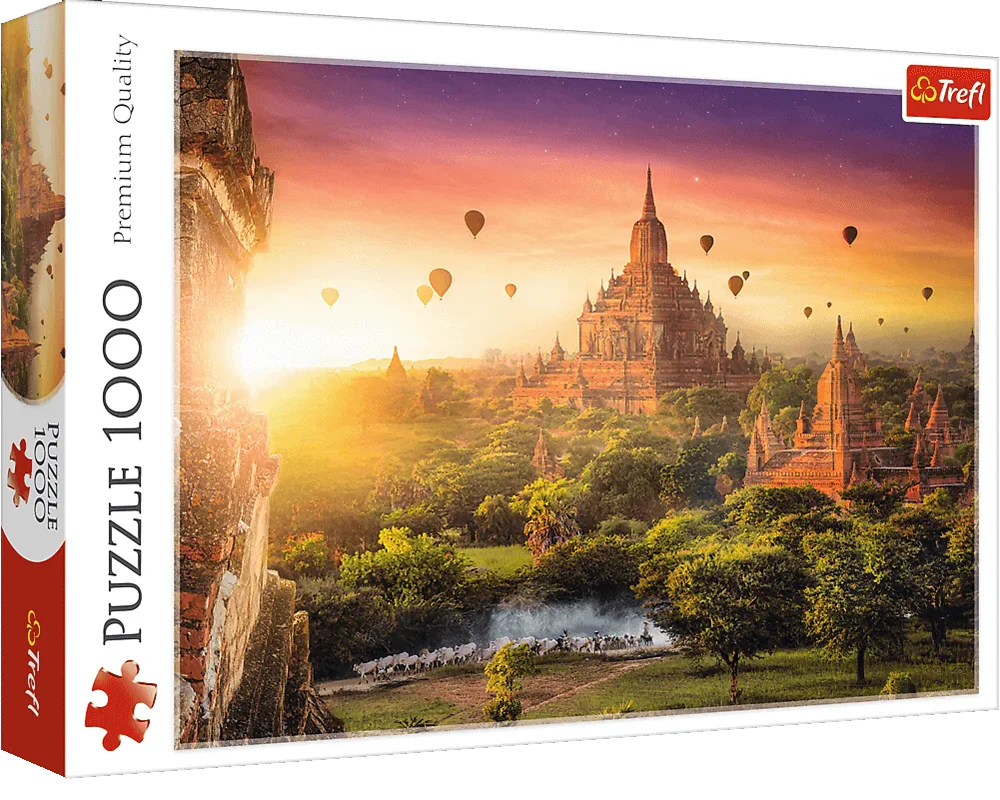 Templo de Buda Antiguo: 1000 Piezas Trefl