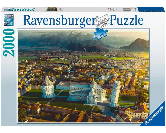 Torre de Pisa y Monte Pisano: Rompecabezas 2000 Piezas Ravensburger