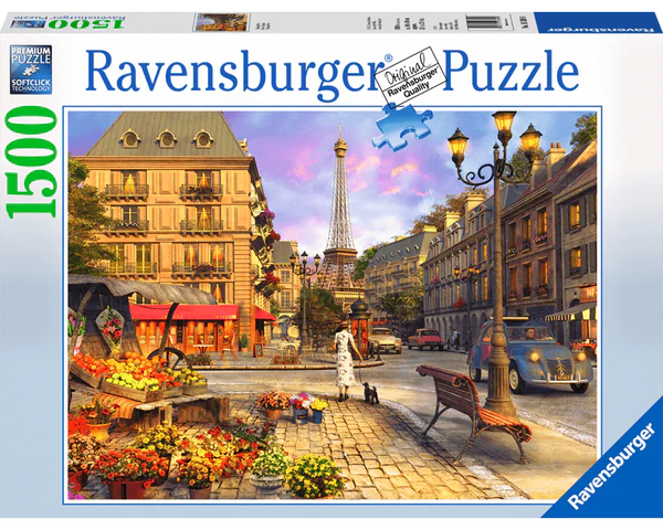 París Vintage: Rompecabezas 1500 Piezas Ravensburger