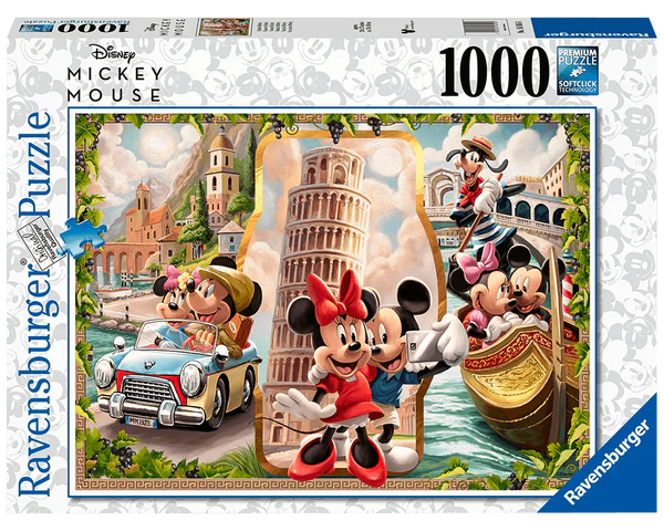 Vacaciones de Mickey y Minnie: Rompecabezas 1000 Piezas Ravensburger