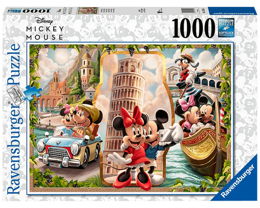 Vacaciones de Mickey y Minnie: Rompecabezas 1000 Piezas Ravensburger