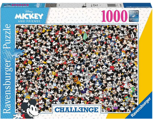 Challenge Mickey: Rompecabezas 1000 Piezas Ravensburger