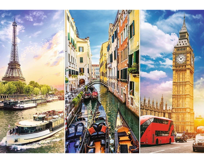 Viaje Alrededor de Europa: Rompecabezas 4000 Piezas Trefl