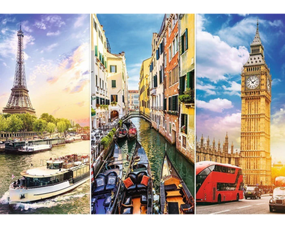 Viaje Alrededor de Europa: Rompecabezas 4000 Piezas Trefl