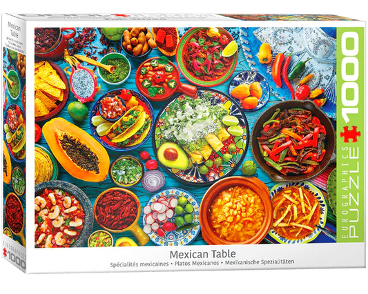 Comida Mexicana: Rompecabezas 1000 Piezas Eurographics