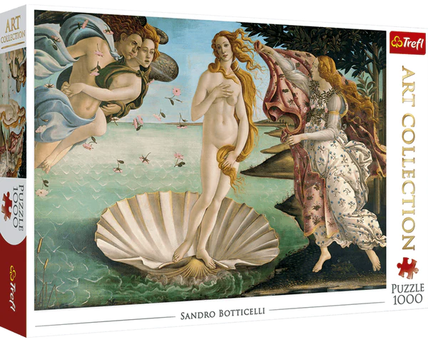 Botticelli - Nacimiento de Venus: Rompecabezas de Arte 1000 Piezas Trefl