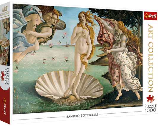 Botticelli - Nacimiento de Venus: Rompecabezas de Arte 1000 Piezas Trefl