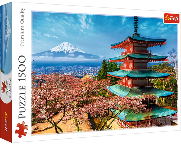 Monte Fuji, Tokio: Rompecabezas 1500 Piezas Trefl