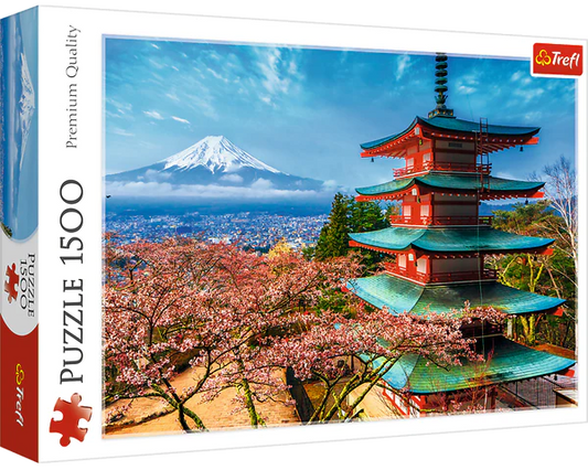 Monte Fuji, Tokio: Rompecabezas 1500 Piezas Trefl