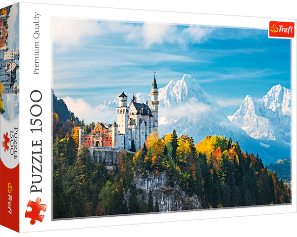 Alpes Bávaros, Alemania: Rompecabezas 1500 Piezas Trefl