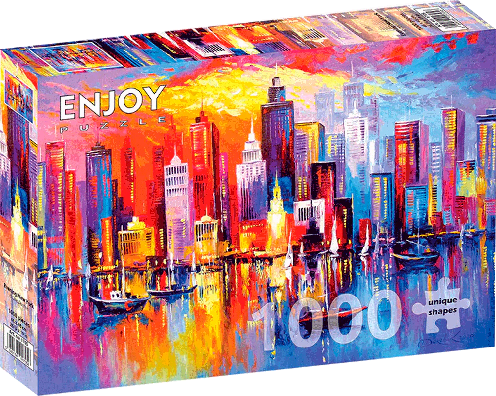 Noche Neoyorkina: : 1000 Piezas Enjoy Puzzle
