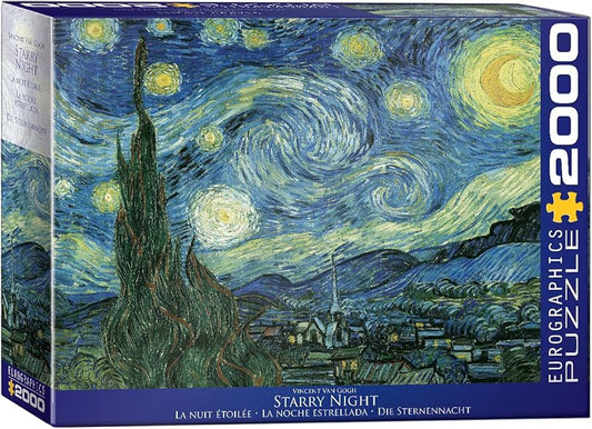 La Noche Estrellada: Eurographics Puzzle 2000 Piezas