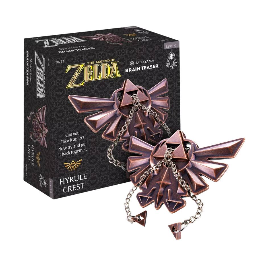 Legend of Zelda - The Hyrule Crest Hanayama Brain Teaser Level 4