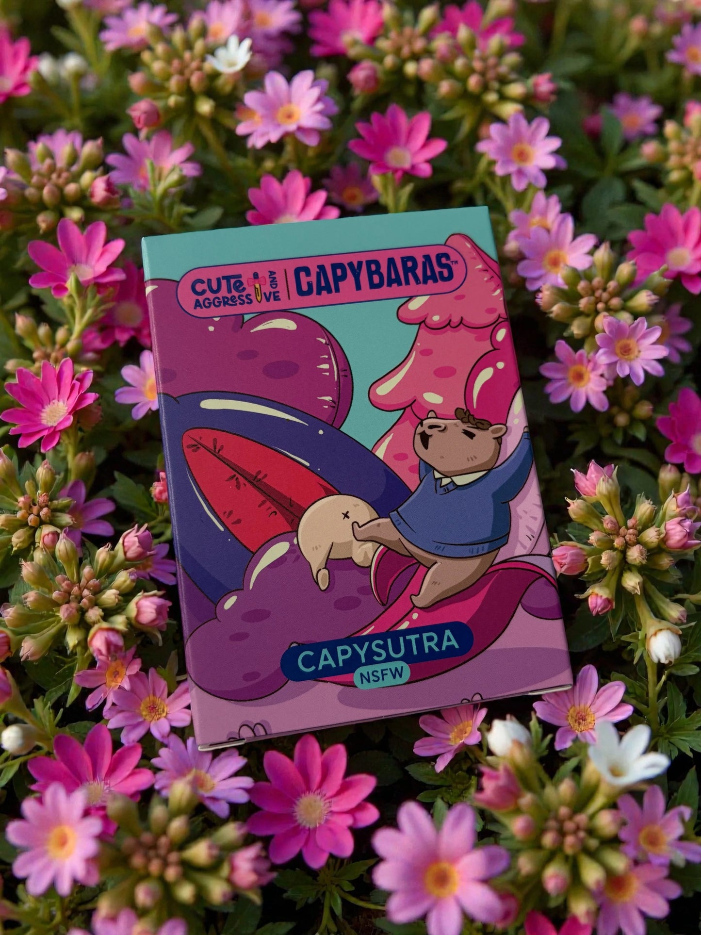 Cute And Aggressive Capybaras