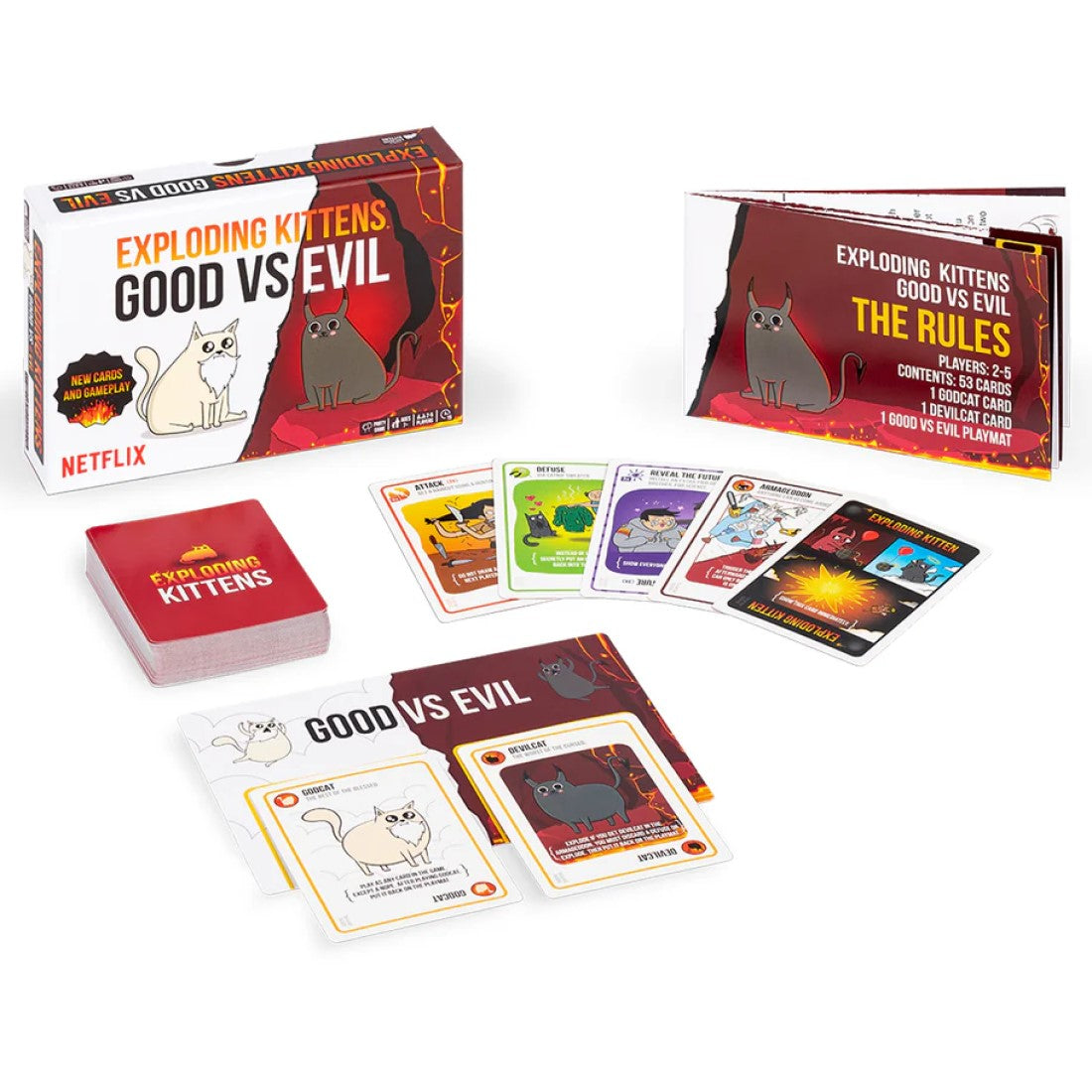 Exploding Kittens: El Bien vs El Mal